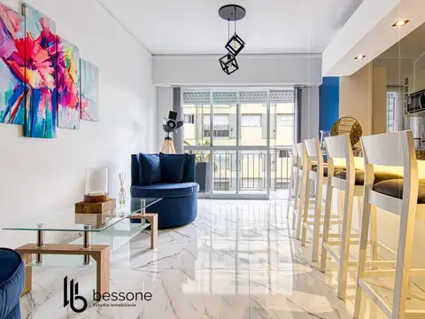 Departamento 3 Ambientes Con Cochera Reciclado Amoblado Macrocentro