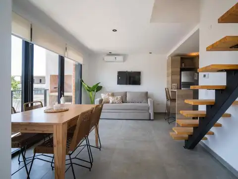 Departamento dos ambientes con terraza en Pinamar