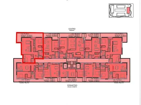 Departamento 3 ambientes con 2 baños