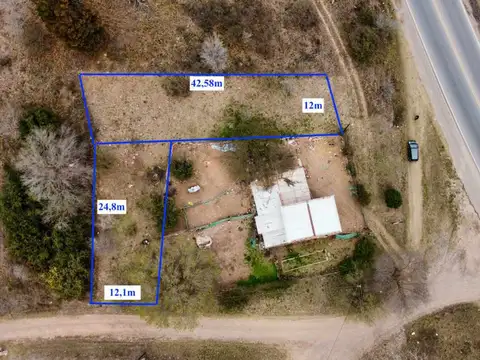 Venta terreno cerca ruta 38 villa giardino 300 m2