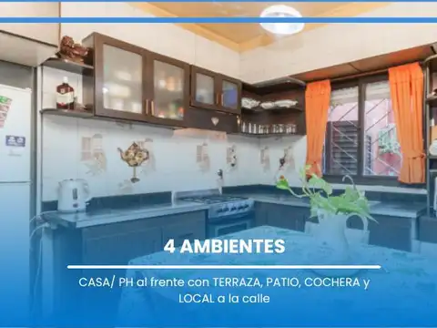 VENTA - CASA/PH 4 AMB Y LOCAL - LOMAS DE ZAMORA