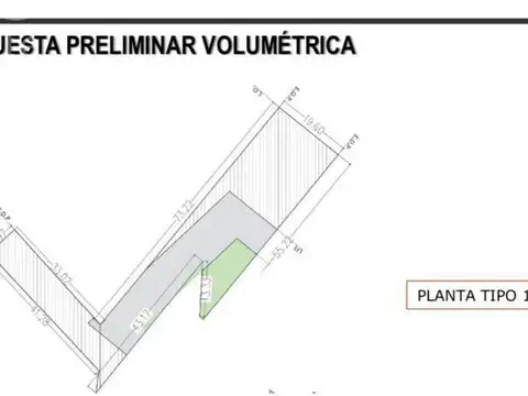 VENTA LOTE PALERMO AV CORDOBA USAA 8800 MTS