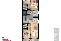 EDIFICIO STANZA XXXII de 1 Dormitorios