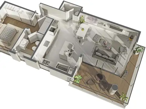 Departamento en Venta Apto profesional