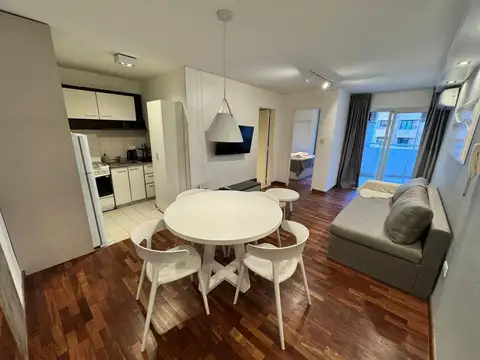 ALQUILER 1DORM  AMOBLADO  super moderno Piso 9 con balcón 