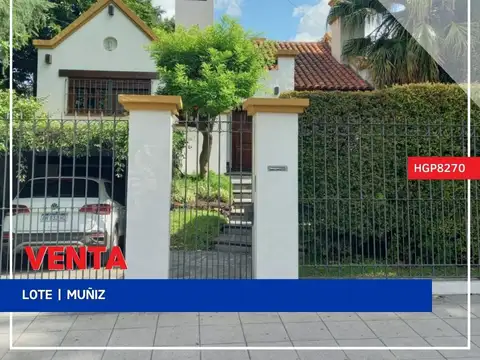 Terreno - Venta - Argentina, Muñiz - Av. Leon Gallardo 471