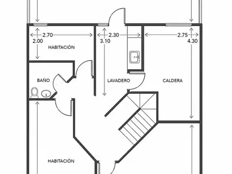 Casa 6 ambientes con 3 baños