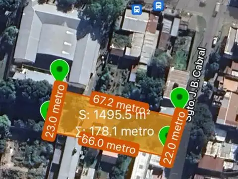 Terreno en Alquiler de 1495,0 m2