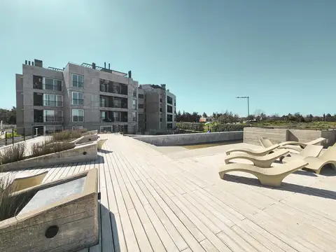 Departamento de 1 dormitorio con terraza exclusiva y amenities en 8 Sauces