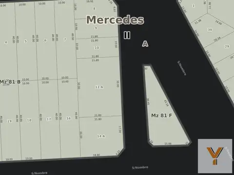 Terreno en Venta en Mercedes, USD 61.000