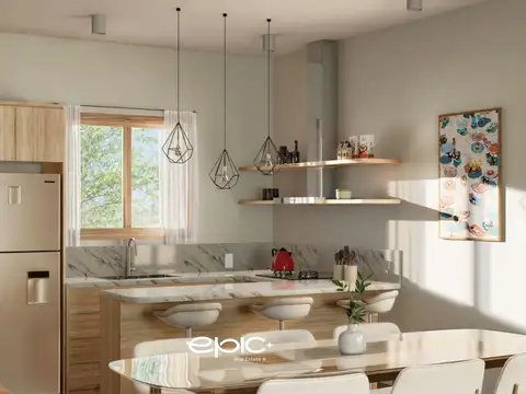 Departamento en Venta con 1 cocheras