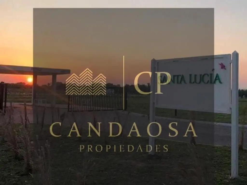 Mlm. Hermoso Lote A Espacio Verde En Barrio Santa