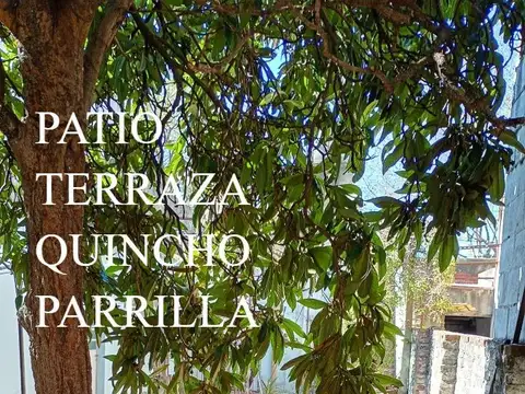 CASA 5 AMB EN JOSE INGENIEROS PATIO QUINCHO PARRILLA TERRAZA