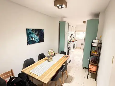 Departamento 3 ambientes con 2 baños