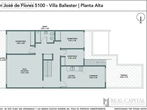 Depto Tipo Casa en Venta en Villa Ballester, USD 89.000