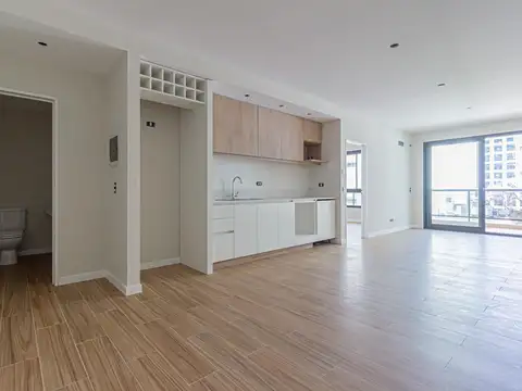 Departamento 2 ambientes con 1 baño