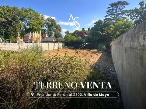 Terreno - Villa De Mayo