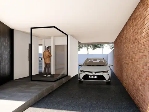 COCHERA EN CONSTRUCCION EN EDIFICIO CONFORT BROWN 
