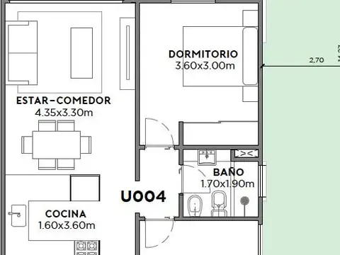 Las Hiedras al 1100 - Alto los Robles