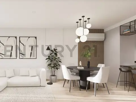Departamento de 3 ambientes al frente, balcon terraza y suite Premium, a estrenar - Villa del Parque