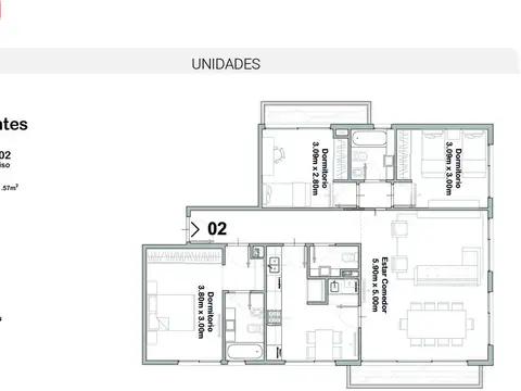 Departamento en Venta al Suroeste
