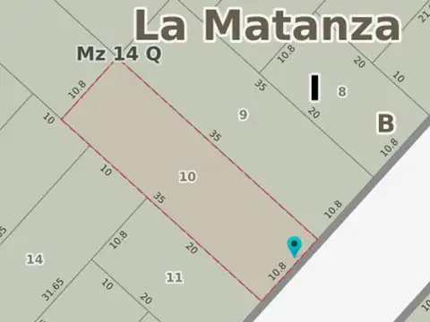 TERRENO EN VENTA - TOMA METROS CUADRADOS - PERMUTA