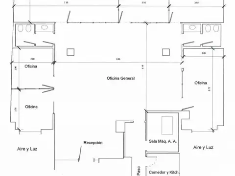 OFICINAS - PLANTA DIVIDIDA - CENTRO NORTE (COMERCIAL), CAPITAL FEDERAL
