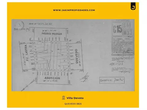 Terreno en Venta en Villa Devoto, USD 309.000