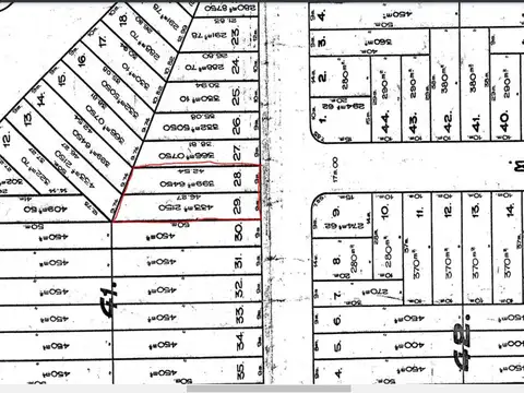 Terreno en Venta de 765,0 m2