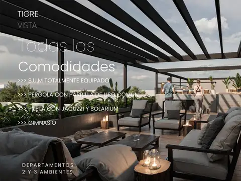 Departamento en Venta en Tigre Centro, USD 213.900