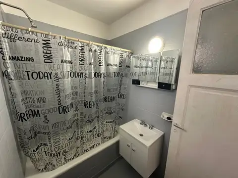 Departamento 2 ambientes con 1 baño
