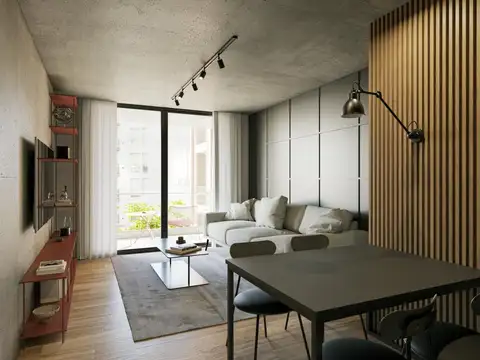 Departamento 3 ambientes con 1 baño