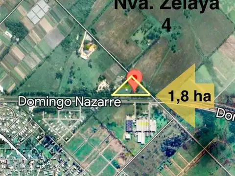 Fraccion Campo 1,8 Ha Ideal Inversion Desarrollo