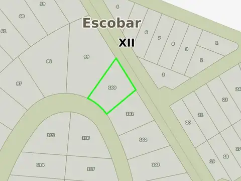 Terreno en Venta 31  mts Fondo