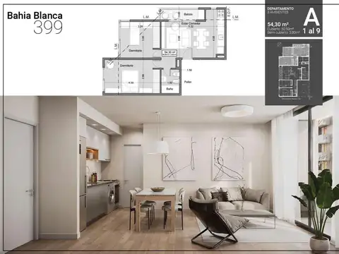 Departamento en Venta Apto profesional