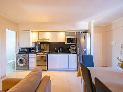 Departamento 2 ambientes con 1 baño