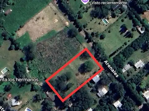 LOTE EN VENTA EN LA REJA 2500m2 FINANCIA - PERMUTA