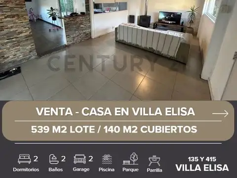 Casa en venta Villa Elisa