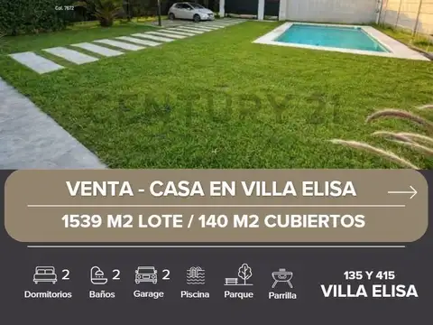 Casa en venta Villa Elisa