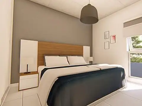 Departamento 2 ambientes con 1 baño