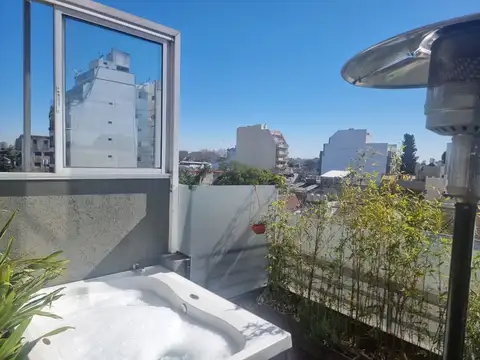 Departamento 2 ambientes con 2 baños