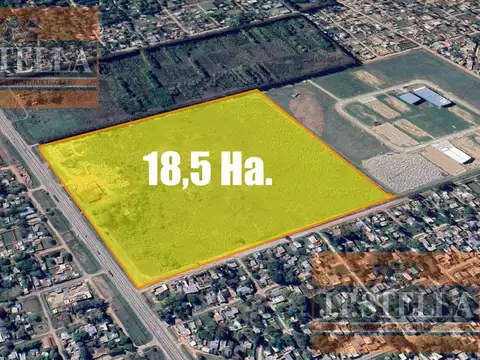 Fraccion Industrial de 18.5 Ha - 400 m de frente s/Ruta 24 - Gral. Rodriguez