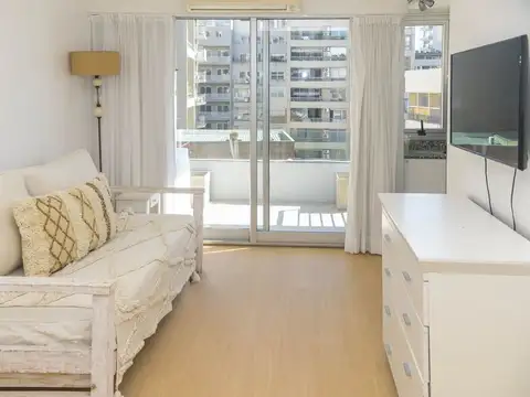 Alquiler Temporario Monoambiente c/balcon amoblado
