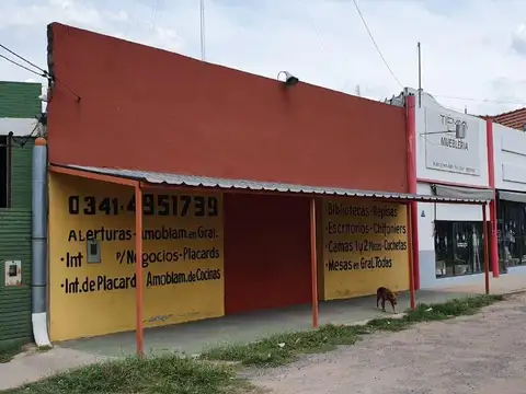 VENTA: Galpón con oficina y un sector con entrepiso en Perez.