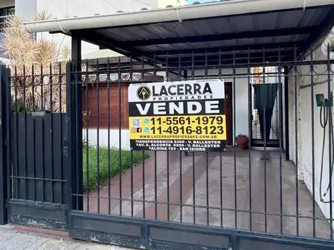 CHALET 3 AMB. CON GRAN LOTE  APTO CREDITO- EXCELENTE ZONA