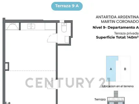 Departamento en Venta de 2 dormitorios