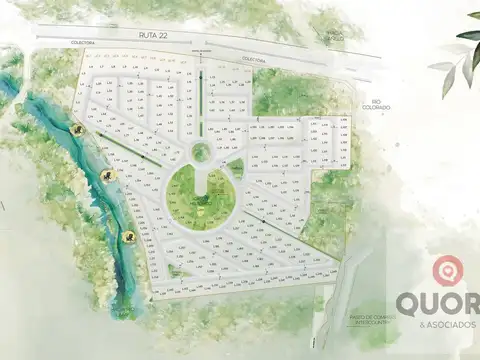 La Reserva, Barrio Botánico