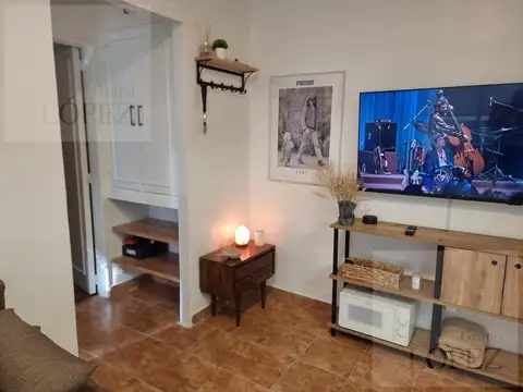 Departamento 2 ambientes con 1 baño