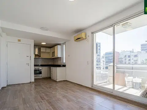 Departamento 2 ambientes con 1 baño
