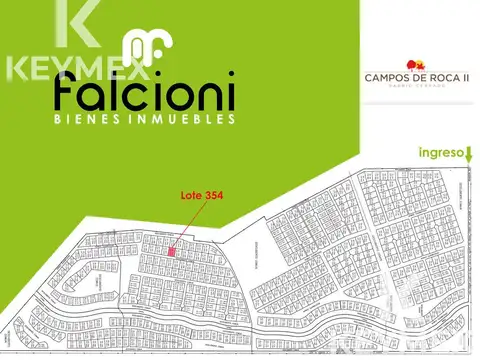 VENTA Terreno - Campos de Roca II